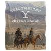 Yellowstone Silky Horse Riding Rip & Beth Supersoft Blanket