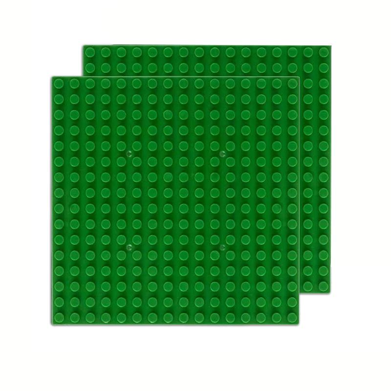 2 шт. 16x16 точек Мелкие детали Совместимые Конструкторы DIY Основы Пластины Кирпичи Образовательные Сборка Основы Пластины Игрушки для Детей