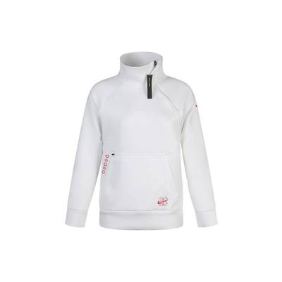 Толстовка с длинным рукавом и высоким воротником Dri-FIT Женские топы Белые CU3679-100