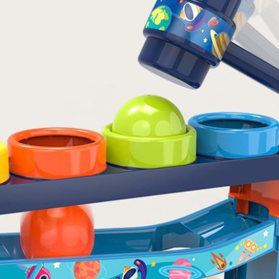 1 Набор Игрушек-Треков 5 Слоев Конструкторский Дизайн Тренировка Силы Рук Спуск Сборка Радость Развлечение АБС Фунт