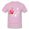СССР Красный Советский Союз Коммунистический Ленин Футболка Мужская Уличная Одежда Короткий Рукав Хлопок Большой Размер Мужская Футболка