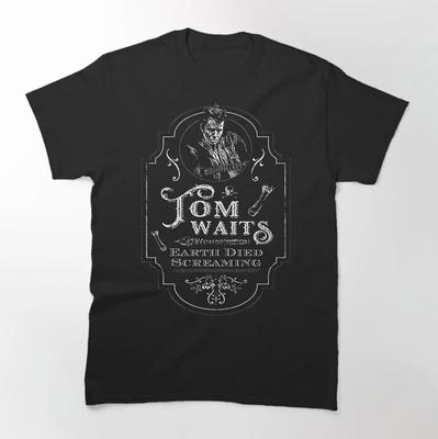 Винтажная футболка Тома Уэйтса Подарок для мужчин и женщин UR313 Унисекс футболка