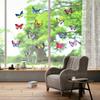 New 20PCS Butterfly Window Stickers Anti-Collision Window Clings Decals Reusable Glass Window Film Wall Stickers