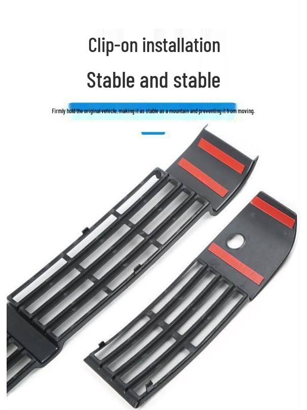 Custom Buckle Black Front Grille and Radiator Insect Protection Net for MEGAL6L7L8L9