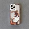 Pretty Girl Clear Phone Case For iPhone 11 12 13 Pro Max 15 14 Pro Max Plus X XS XR 7 8 Plus SE 2020 Transparent Back Cover Capa