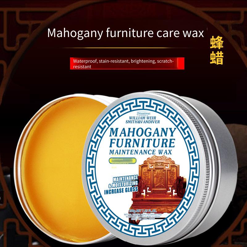 Пчелиный воск Палисандровый воск Масло для ухода за мебелью Полировальный воск Восковая обработка Уход Натуральная полировка Твердый воск Композитный Твердый воск для пола из массива дерева
