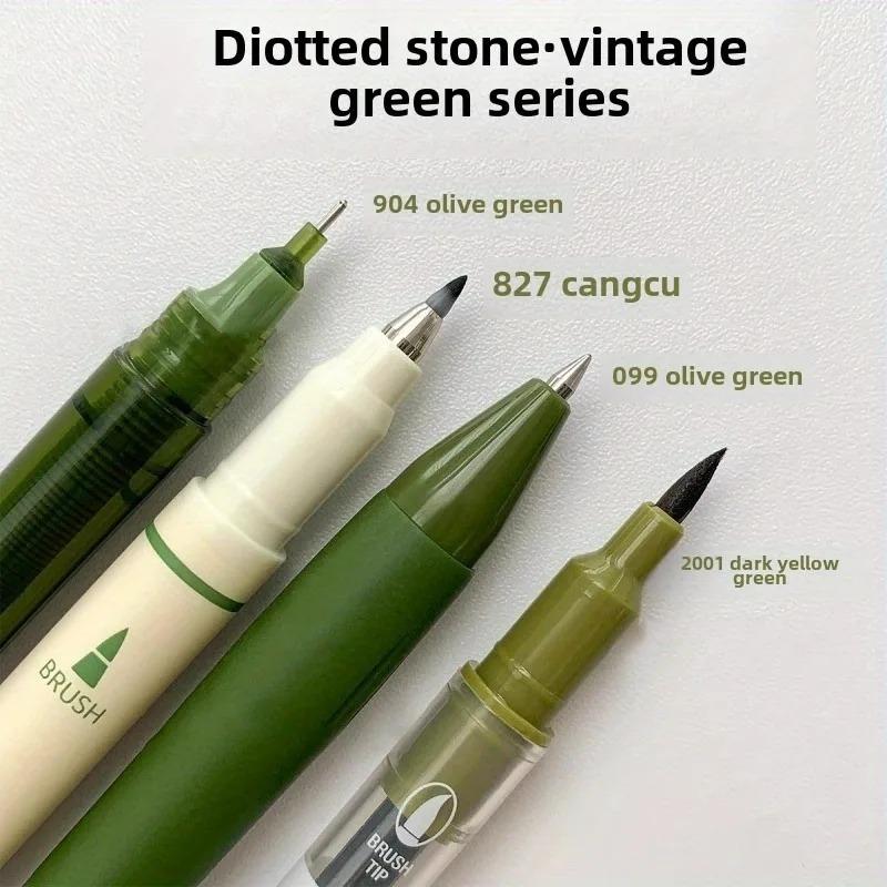 Retro Pen Set with Fast Drying Ink for Smooth Writing, Perfect for Office Work and Practical Learning In School Classrooms