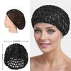Wig Cap Hair Net Sleep Bonnet Essential Hair Net Elastic Band Wrap Grip Crochet Braid Satin Cosplay Head Making Fi, 3Pcs