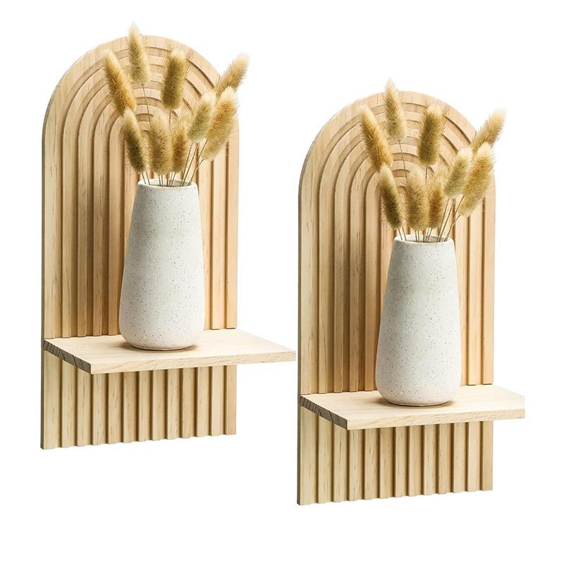 Богемные настенные декоративные полки, подсвечники, подвесная стойка, полка для демонстрации ваз с растениями и цветами, украшение для дома