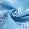 Tropical Pineapple Print Fabric Classic Twill Peach Skin for Hawaiian Shirts Beach Shorts Throw Pillow Covers