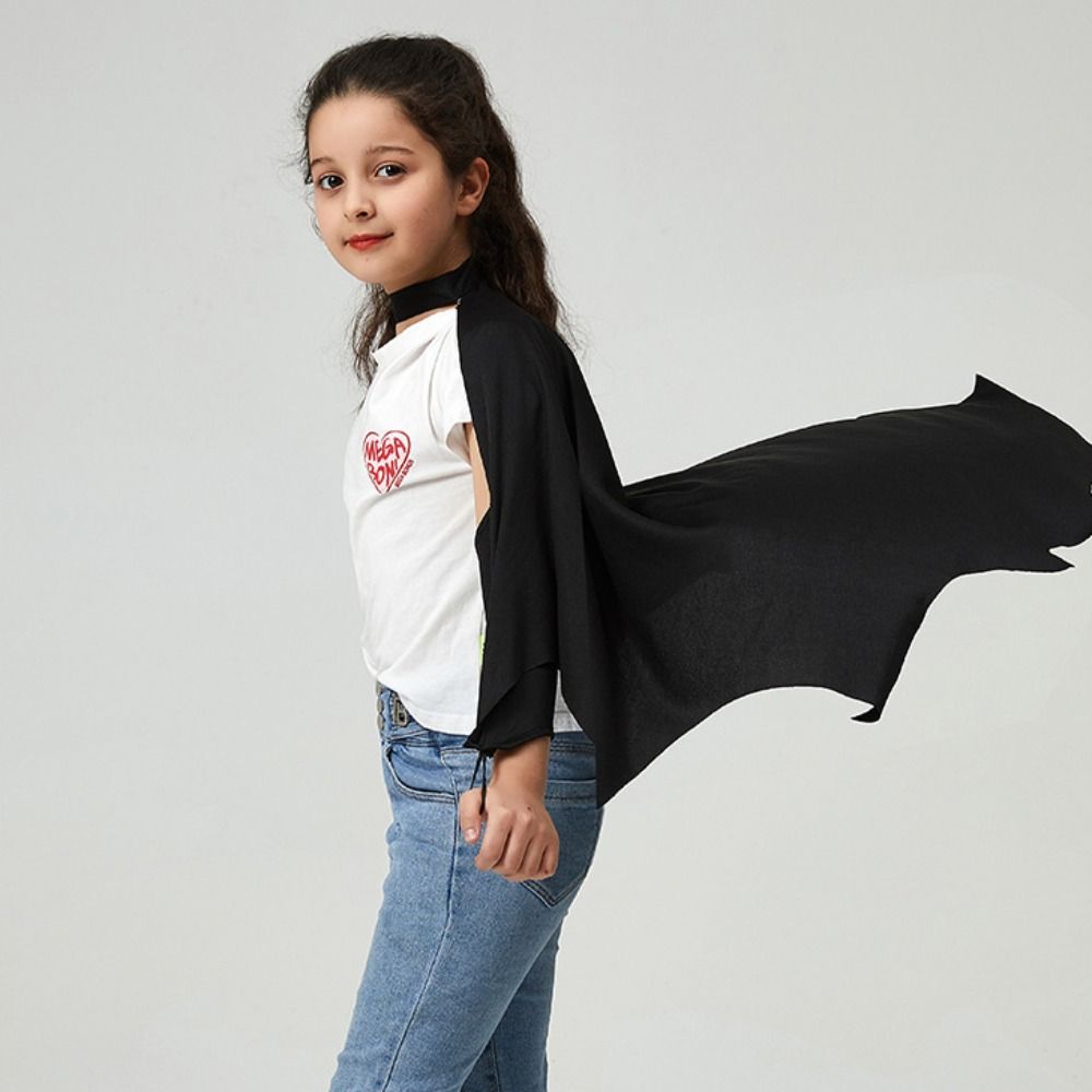 Clothing Props Children Cosplay Costume Dress Up Costumes Bat Wing Cape Personality Party