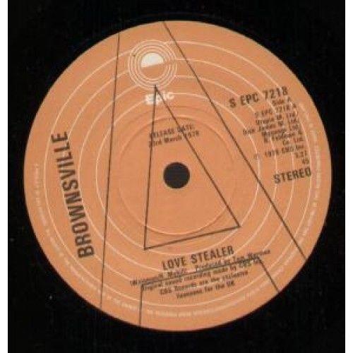 7inch Record BROWNSVILLE STATION - Love Stealer SEPC7218PROMO Epic 1978 UK Rock Used