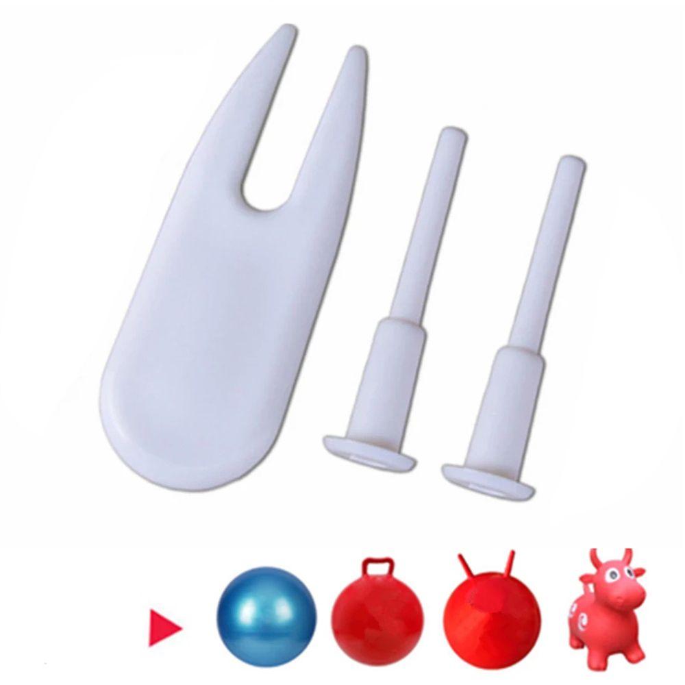 Durable 3Pcs/Bag Horn Balls Yoga Ball Fitness Balls Valve Plugs Air Stopper AIr Puller Air Plug
