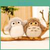 Plush Owl Penguin Toy Doll With Magnet For Kids Shoulder Display Animal Gift