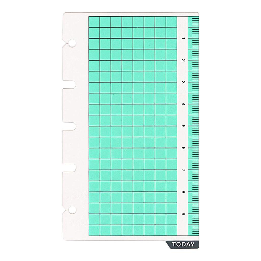 Raymay Fujii Davinci DMR345 Mini 5-Hole Planner Writing Board with Ruler