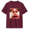 Unisex Tshirts Slayyyter Vintage Cotton Tee Shirt Short Sleeve T Shirts Round Collar Clothes Unique