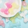Home Party Supplies Fashion Handmade Beads DIY Macaron Beading Materials Bowknots Acrylic 33*24mm 20pcs