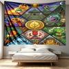 Plants VS Zombies Print Tapestry - Portable Wall Decor Cloth, for Home, Dorm, Travel, Bedroom, Living Room - Ideal Birthday Housewarming Gift