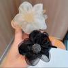 Женские винтажные цветы крестообразные зажимы элегантные заколки для волос аксессуары для волос для девочек