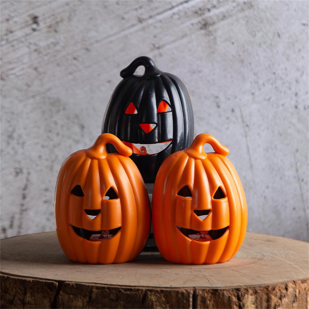 Украшения для ламп в виде тыкв на Хэллоуин, праздничные детские ручные лампы в виде тыкв, светящиеся тыквы, реквизиты для ведер