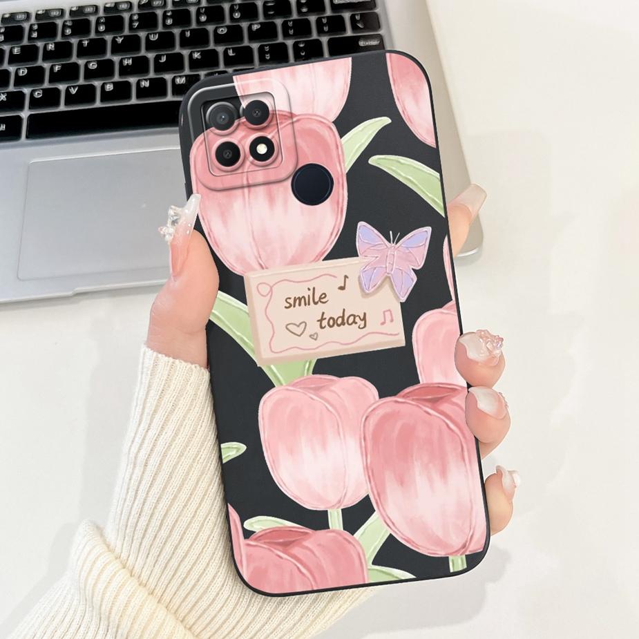 For Oppo A15 Case Oppo A15s CPH2179 Cute Funny Cartoon Cover Shockproof Soft TPU Phone Cases For Oppo A15s A 15 s OppoA15 Bumper