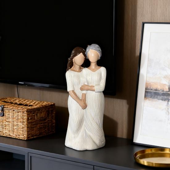 Светодиодный светильник в форме свечи с полым узором «Любовь», лампа для создания атмосферы в гостиной, теплая на ощупь, из смолы, для дома