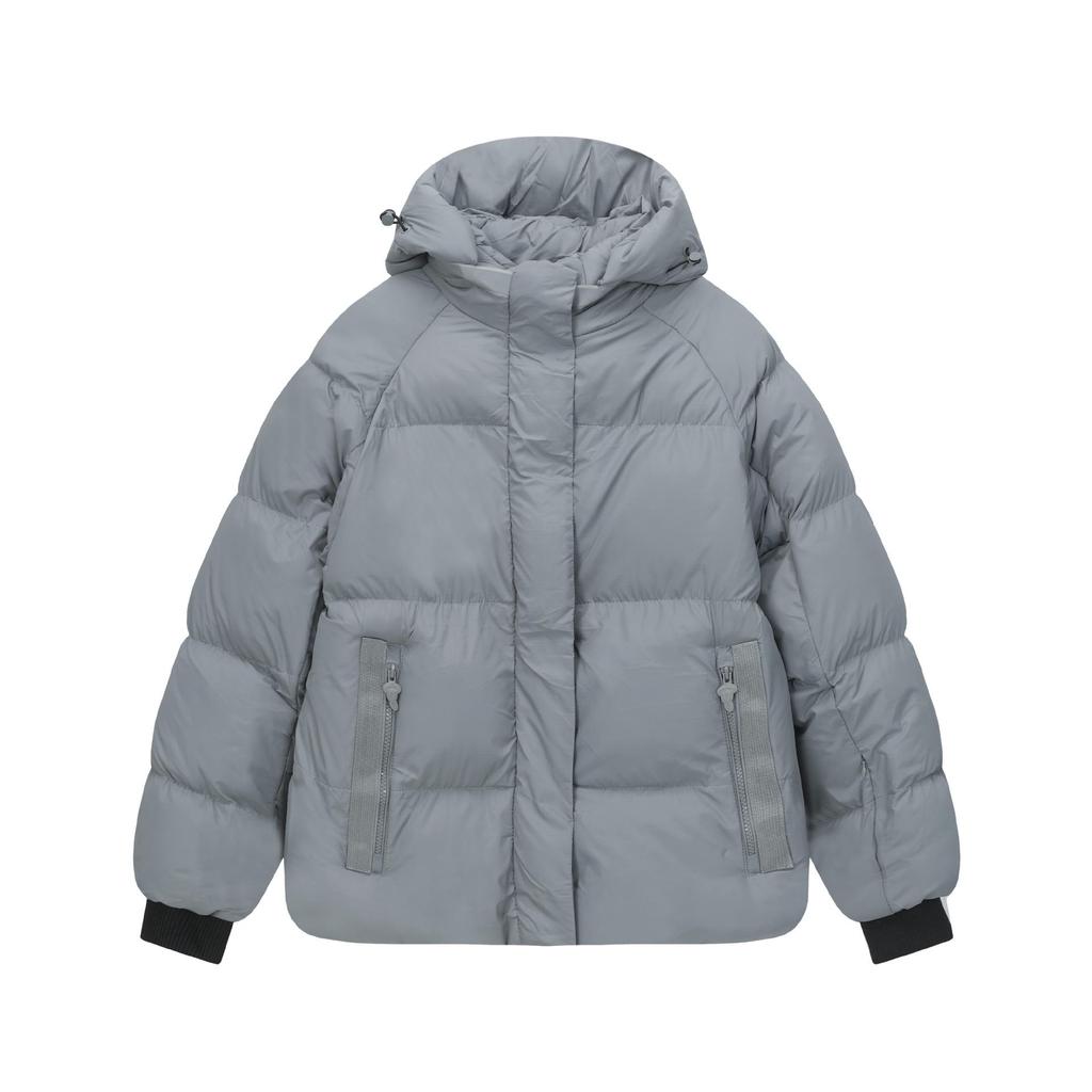 Мужская зимняя пуховая куртка с капюшоном и вышивкой Trapstar - Американский уличный хип-хоп стиль