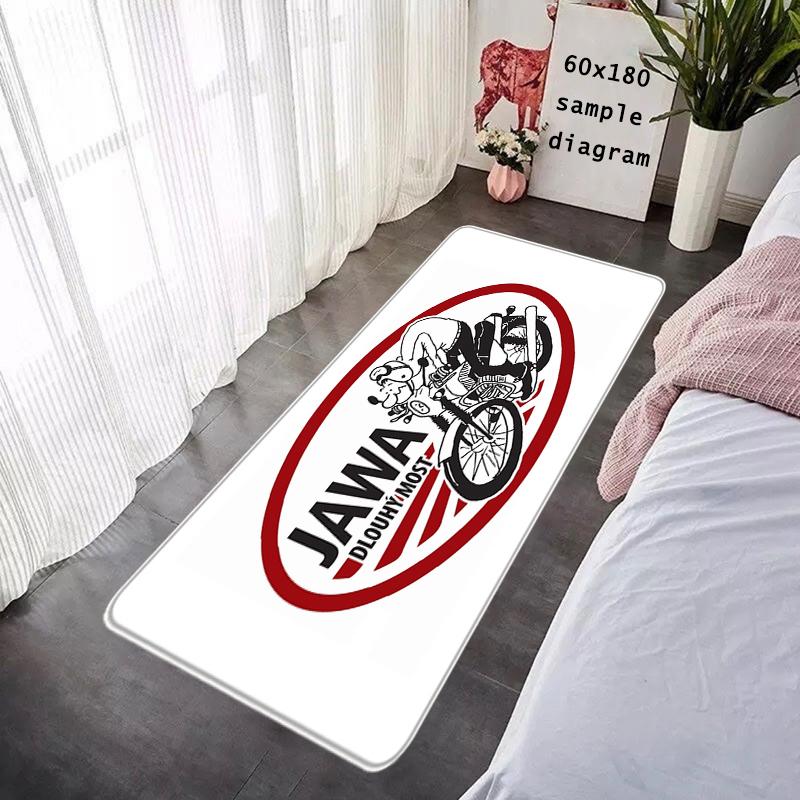 Foot Rug Welcome Floor Mat for Entryway Jawas Moyorcycle Bathroom Hallway Carpet Kitchen Water Adsorbed Rugs Fluffy Home Decor