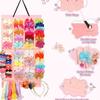 Large Capacity Hair Bows Organizer Wall Hanging Hair Clip Storage Hanger  Girl