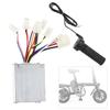 Контроллер электровелосипеда Brush E Bike 24V250W и комплект аксессуаров для универсальной ручки дроссельной заслонки с длинной линией
