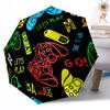Игровые контроллеры Уличный автоматический зонт Выдвижная конструкция с 8 спицами Прочность Легкий Идеальный подарок для друзей Семьи