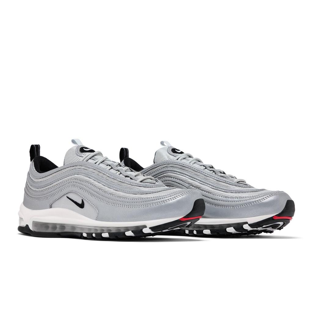 Nike Air Max 97 'Reflect Silver' (Unisex) Reflect Silver / Black Running Shoes 312834 007