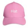 The word hat one word generic funny dad hat Baseball Cap hard hat Rave Icon foam party Unisex Hats Womens