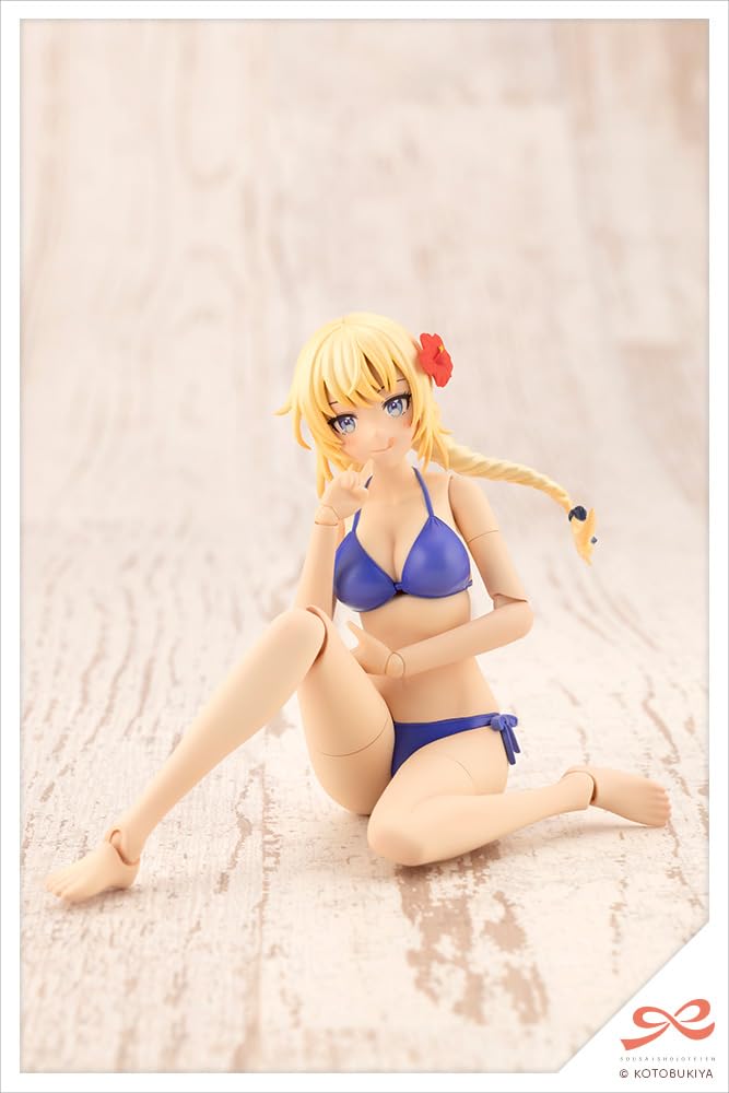 Kotobukiya Sosai Garden Ritsuka Saeki Высота 158 мм, пластиковая модель для девочек [Купальник] приблизительно. 1/10
