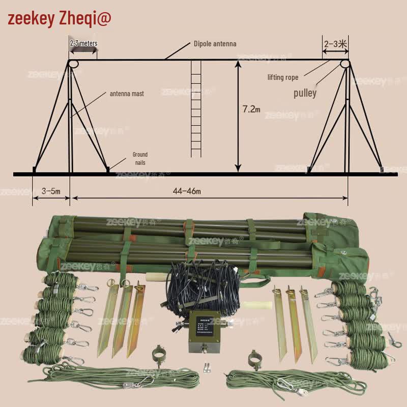 Zheqi ZQ-44 Shortwave Dipole Antenna