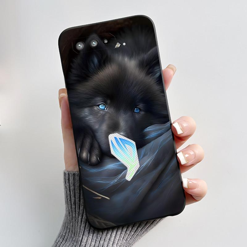Для Asus ROG Phone 5 5s Чехол Роскошный Милый Кролик с Сердечками Забавный Мягкий Силиконовый TPU Защитный Задний Чехол Для Телефона Asus Rog 5 5s