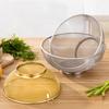 Stainless Steel Mesh Colander Multi-function Washing Rice Bowl New Strainer Basket