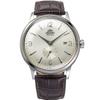 Men's RN-AP0003S (Orient Classic Small Second Axis) Round Watch Brown Stainless Steel