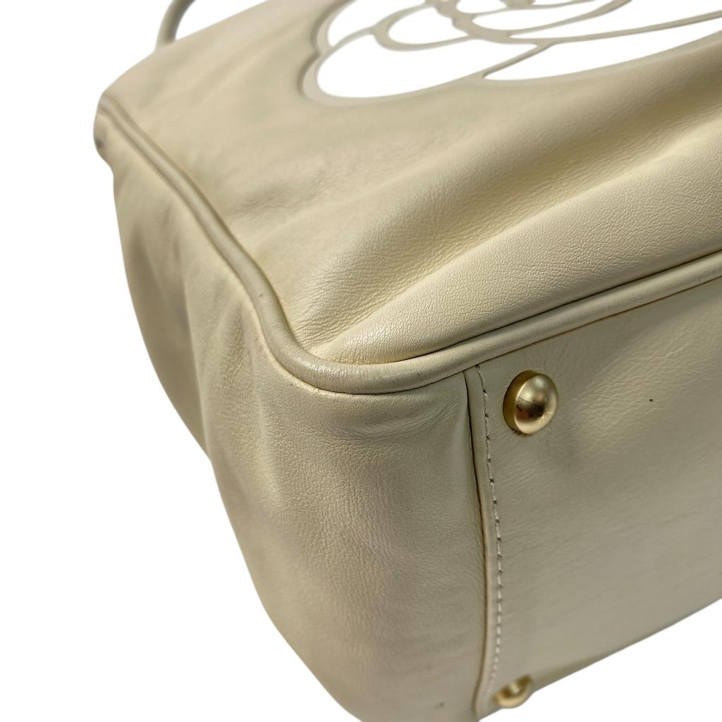Used CHANELTote Bag Ivory Leather Women