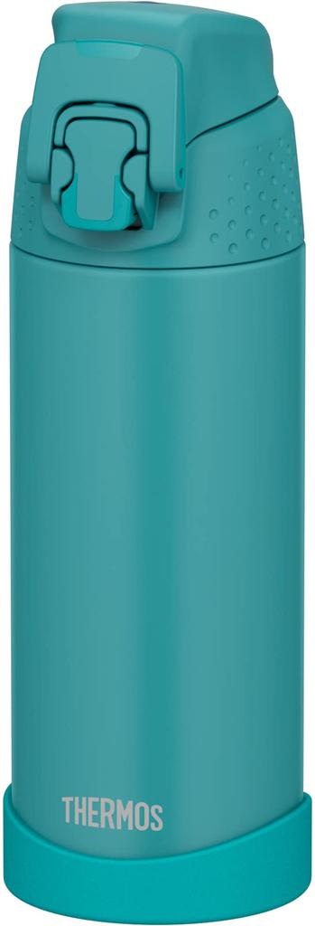 Thermos Бутылка для воды с вакуумной изоляцией, спортивная бутылка бирюзового цвета, только для холодного хранения TQS 0,5 л FJR-500