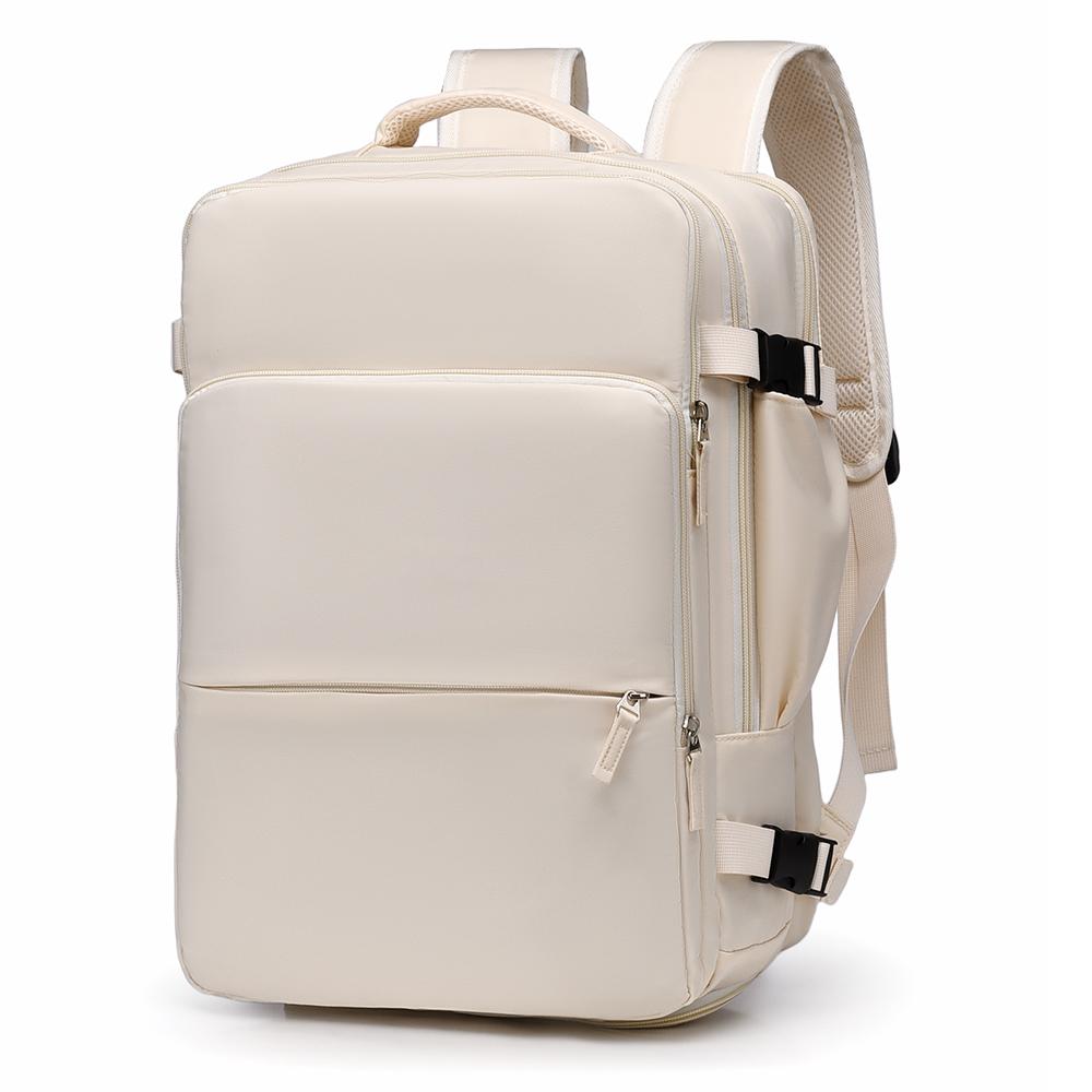 Дорожный рюкзак большой вместимости, Унисекс, Повседневный рюкзак с функцией зарядки USB, Ткань Оксфорд, Отдельное отделение для обуви