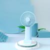 1pc Mini USB Charging Handheld Fan with Phone Holder, Small Fan, Office Desk Electric Fan
