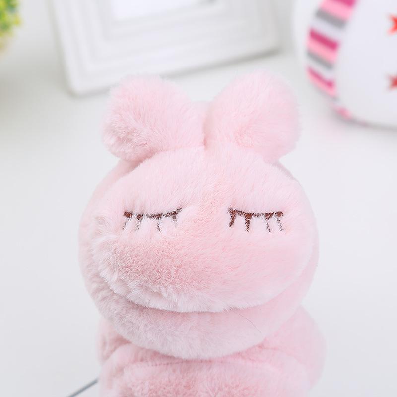 Милые теплые наушники-зайчики для детей, мультяшные наушники для студентов, чтобы согреться зимой