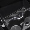 Для BMW 1 2 Серии F40 F44 2020-2024 Наклейки из настоящего углеродного волокна Панель отсека для хранения на центральной консоли Автоаксессуары Декоративные элементы интерьера