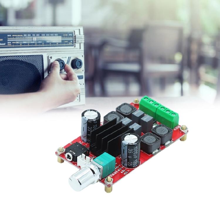 XH M189 2x50W Digital Amplifier Board TPA3116D2 DC5-24V Enhances Auditory Experience in Home Setups