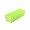 Storage Box 5 Grid Underwear Pantyhose Plastic Household Drawer Finishing Box Desktop Cosmetics