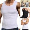 Mens Compression Shirt Slimming Body Shaper Vest Waist Traner Workout Tank Tops Tummy Control Shapewear Slimming Gynecomastia T-Shirt