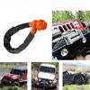 Автомобильная мягкая скоба, буксирный трос с восстановительным кольцом, шкив лебедки для бездорожья, крюк для троса для восстановления бездорожья, квадроцикла