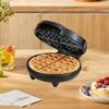 Waffle Maker Electric Machine 9inch Baking Pan Griddle Stainless Steel Non Stick Temperature