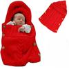 Premium Quality Newborn Sleeping Bag Baby Infants Knit Crochet Swaddle Wrap